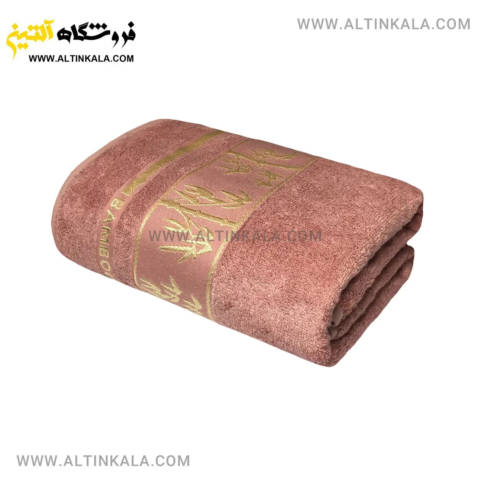 حوله استخری بامبو طرح 1 سایز 70*140 — تصویر ۲