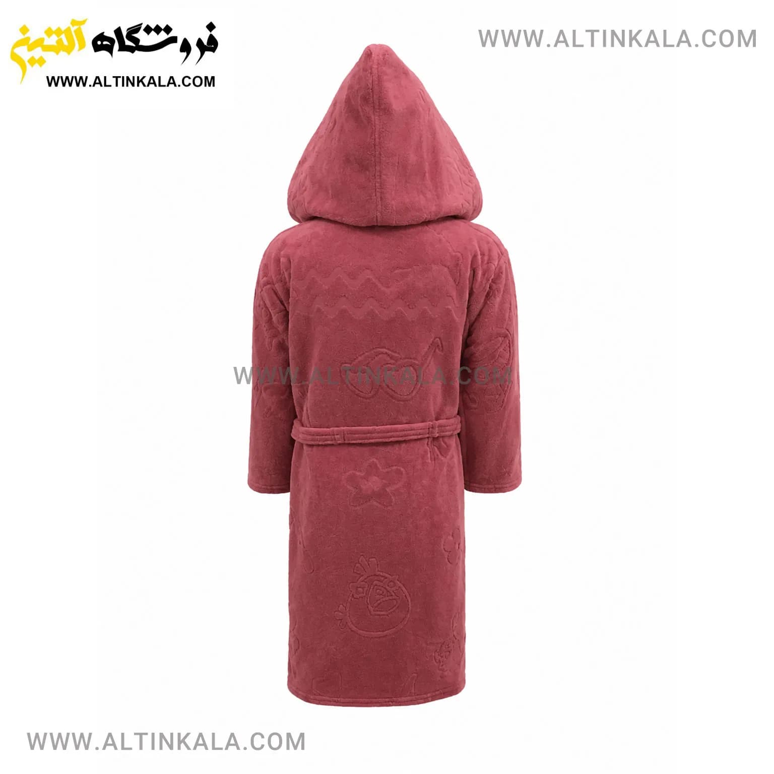 حوله پالتویی کودک ماندگار طرح ساده کالباسی سایز 90 — تصویر ۲