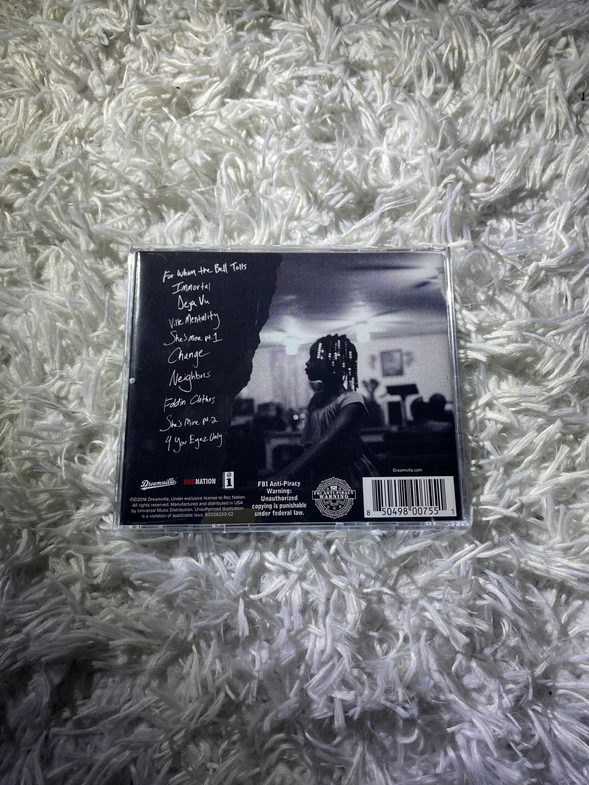 البوم 4your eyez only از j.cole — تصویر ۳