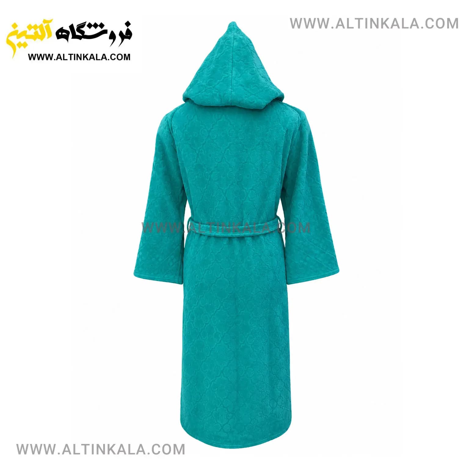 حوله پالتویی ماندگار طرح لوزی بنتونی سایز L — تصویر ۲