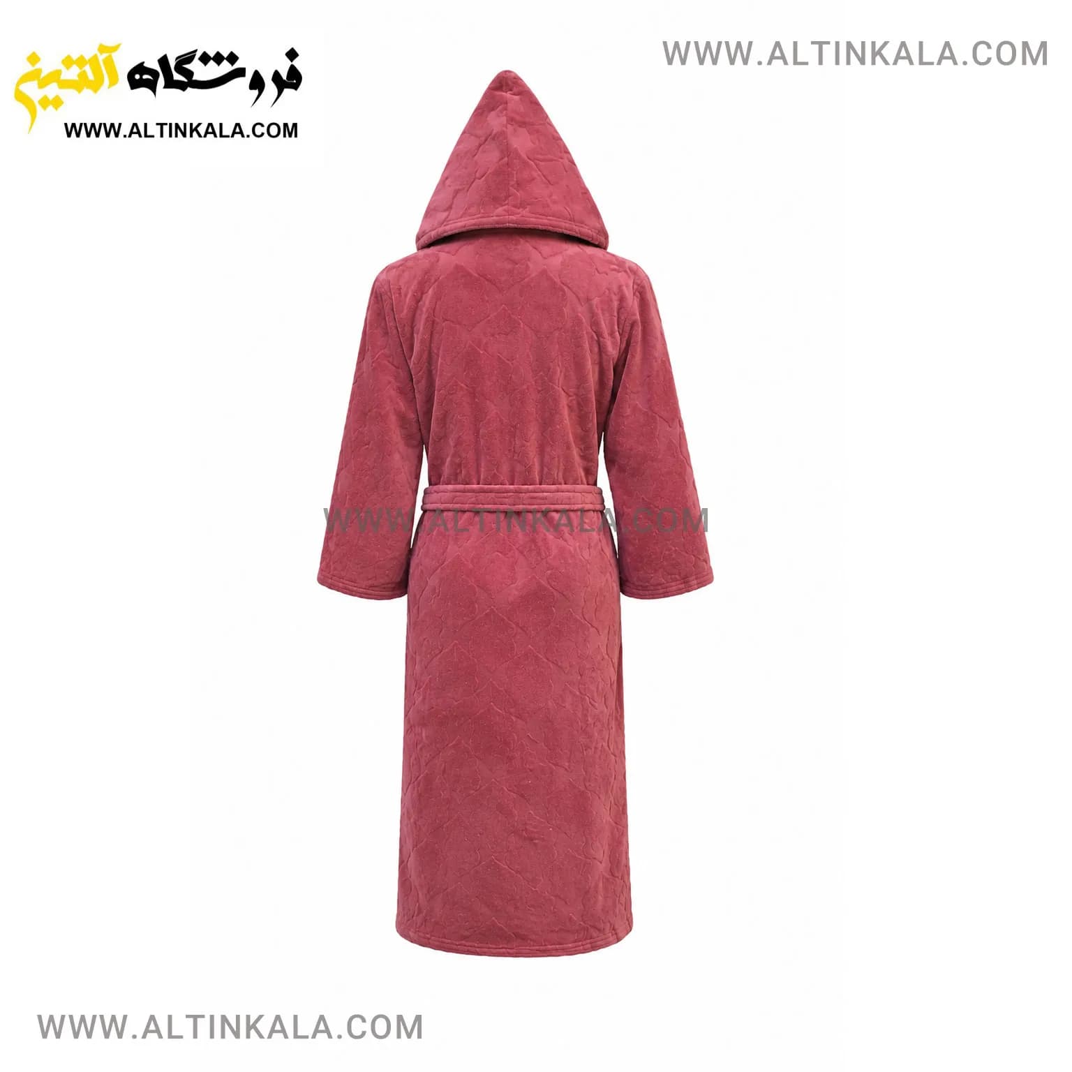 حوله پالتویی ماندگار طرح سیلور پیازی سایز L — تصویر ۲