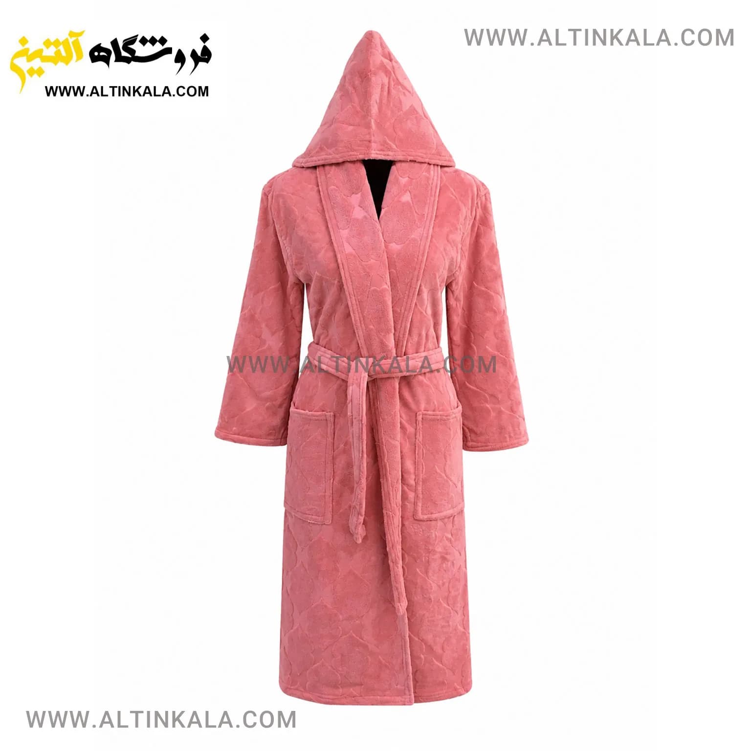 حوله پالتویی ماندگار طرح سیلور کالباسی سایز L