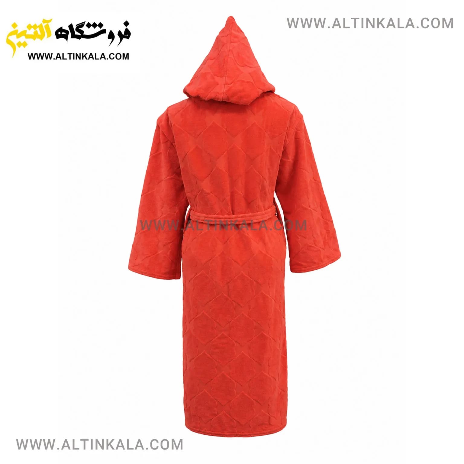 حوله پالتویی ماندگار طرح سیلور گلبهی سایز L — تصویر ۲