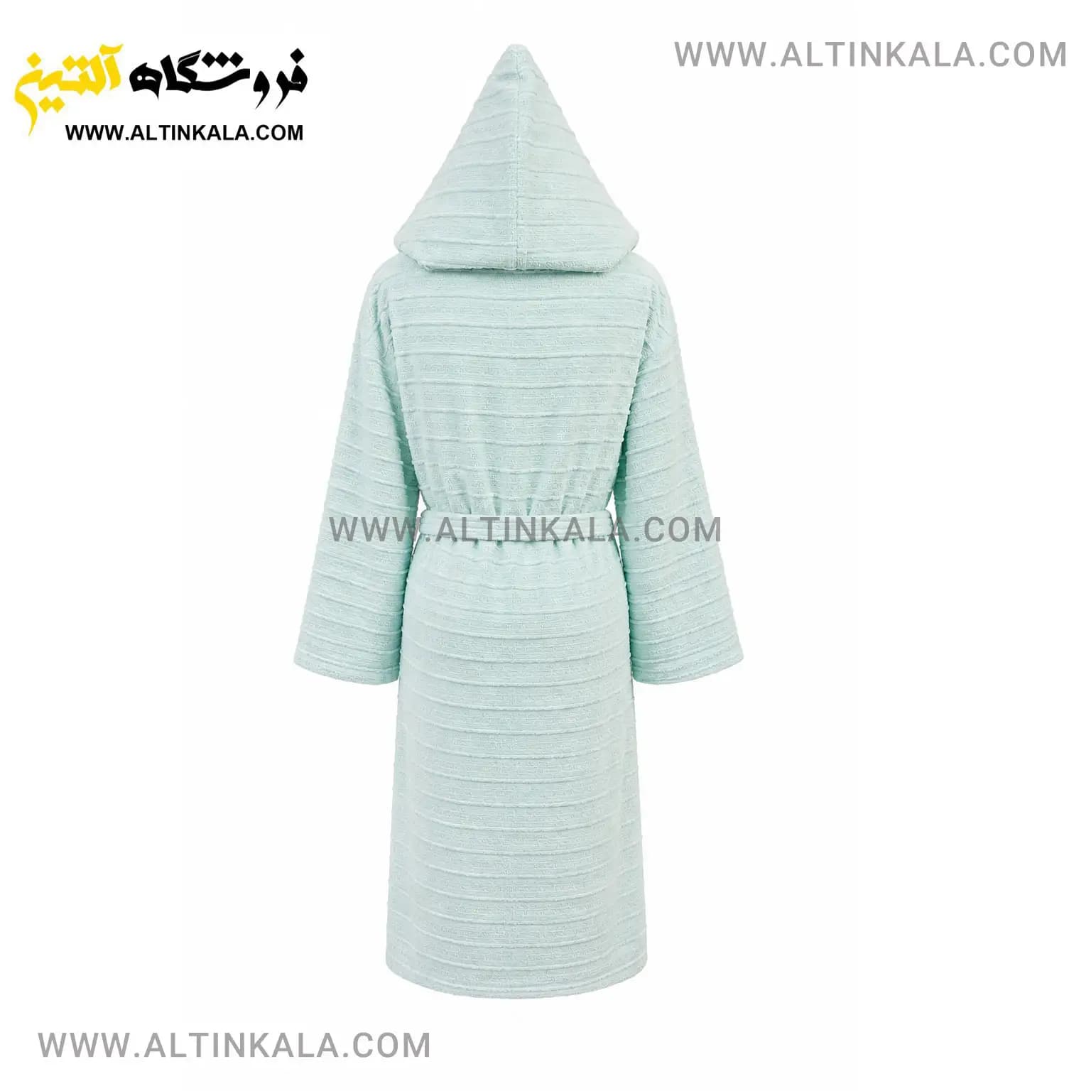حوله پالتویی ماندگار طرح لارا بنتونی روشن سایز L — تصویر ۲