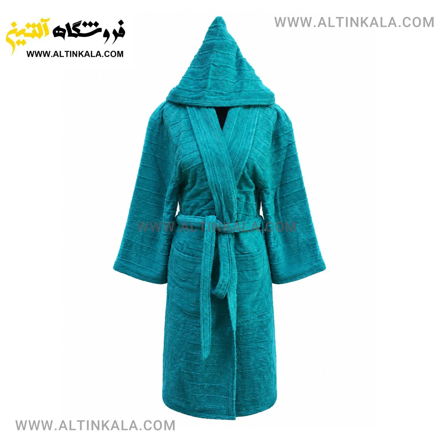 حوله پالتویی ماندگار طرح لارا سبز بنتونی سایز XL