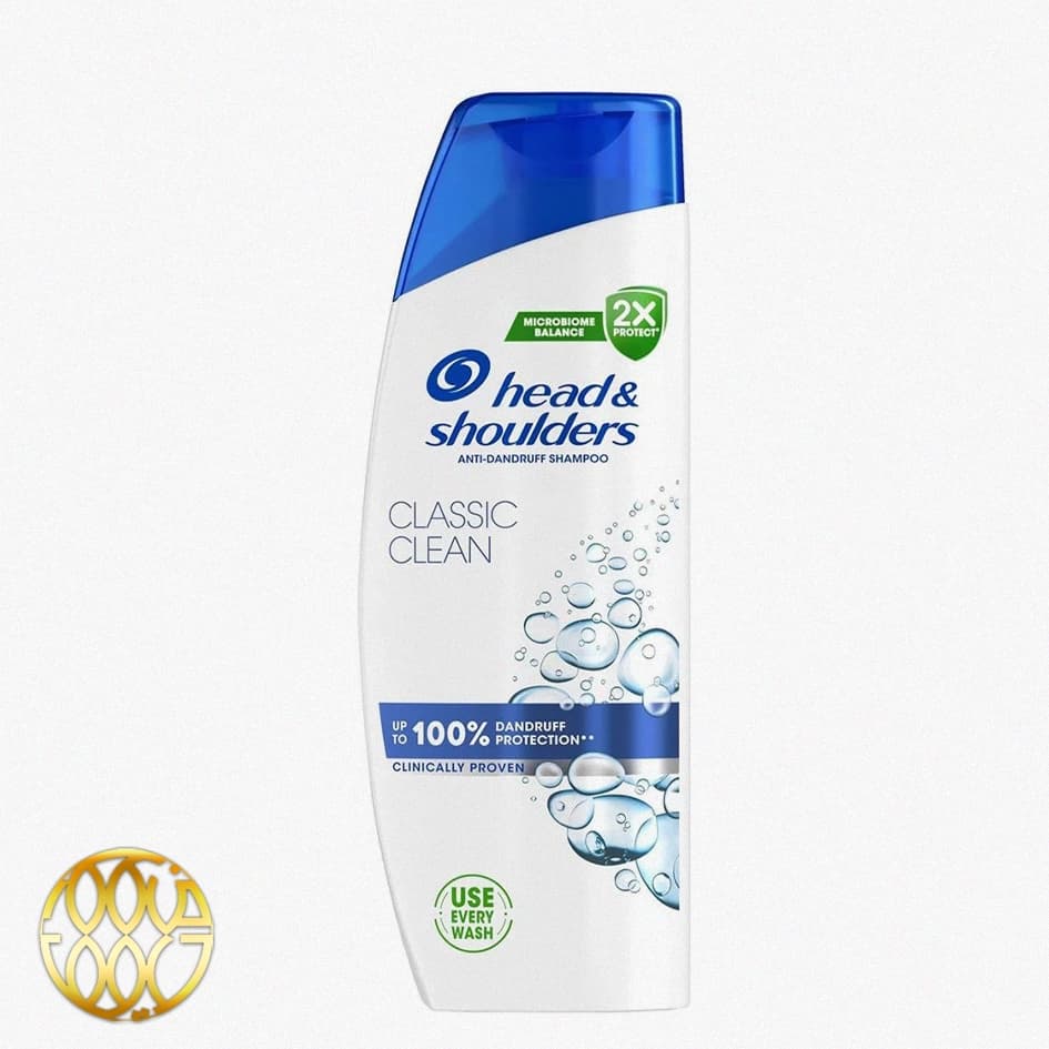 شامپو ضد شوره هد اند شولدرز کلاسیک (Head & Shoulders Classic Clean) ۴۰۰ میل | ریشه‌کن‌کننده ۱۰۰٪ شوره