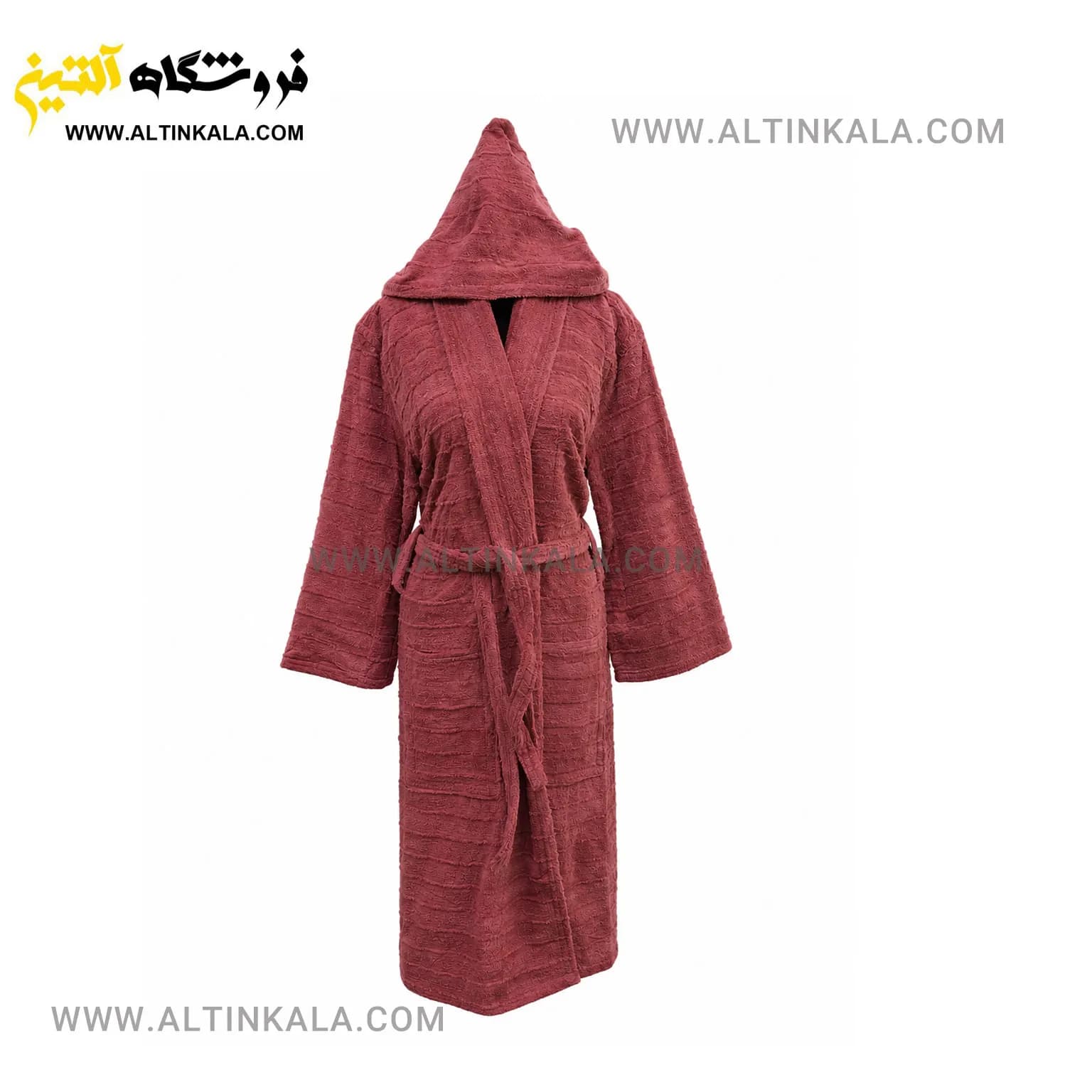 حوله پالتویی ماندگار طرح لارا پیازی سایز L