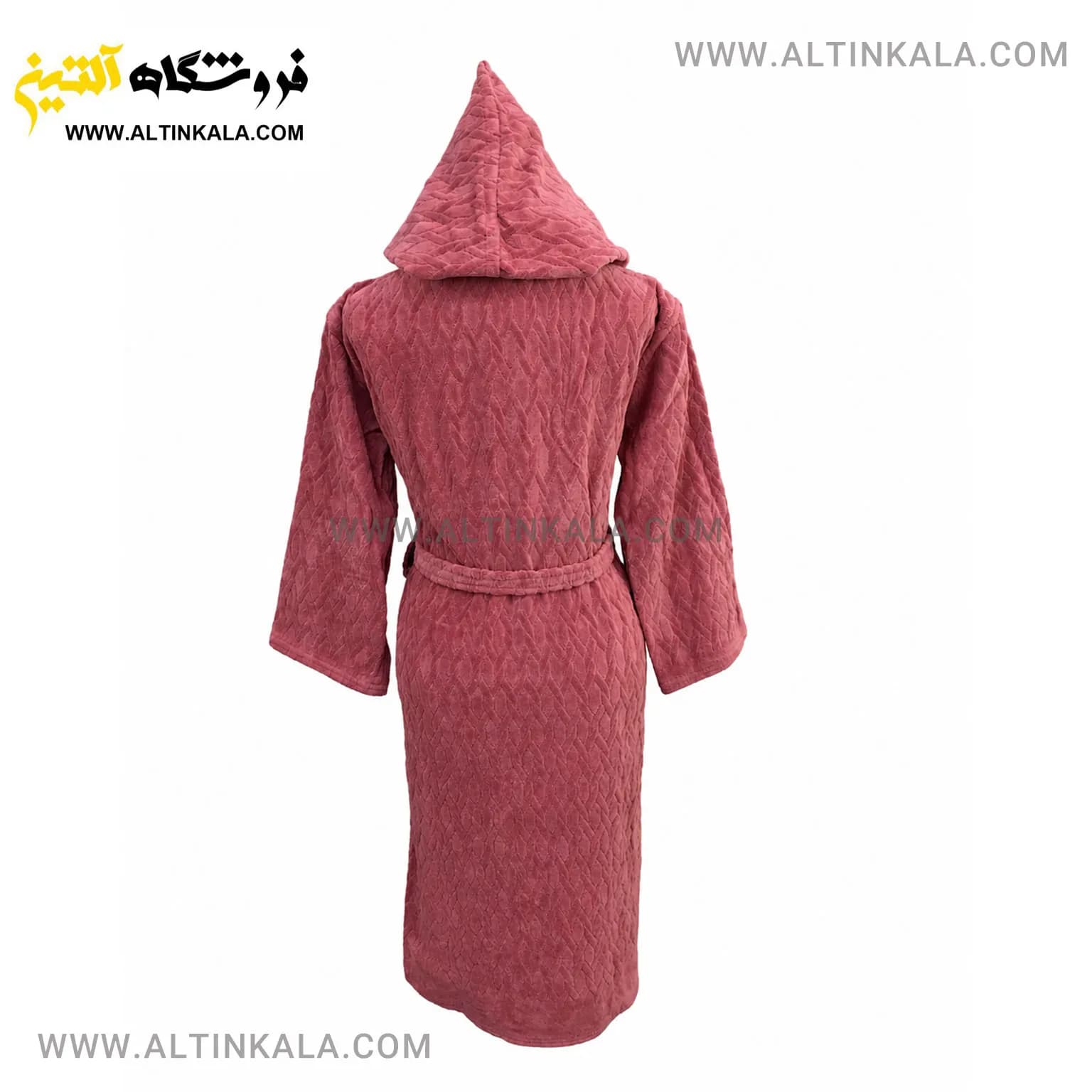 حوله پالتویی ماندگار طرح کندو پیازی سایز L — تصویر ۲