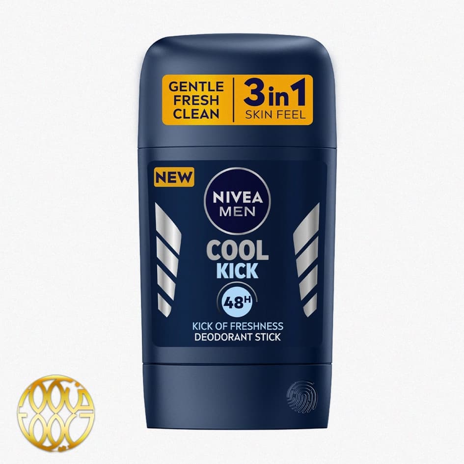 مام ضد تعریق و خوشبوکننده مردانه نیوآ من کول کیک (Nivea Men Cool Kick) ۵۰ میل | محافظت ۴۸ ساعته