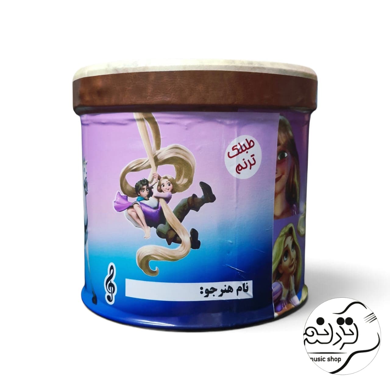 طبلک ترنم طرح راپونزل + خرید قسطی — تصویر ۲