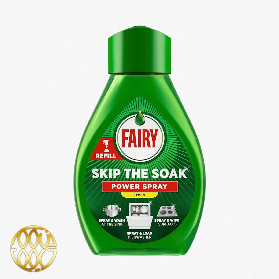 اسپری چربی‌زدا و چندمنظوره آشپزخانه فیری اصل اروپایی (Fairy Power Spray) ۵۰۰ میل | پاک‌کننده فوری ۱۰۰٪ چربی