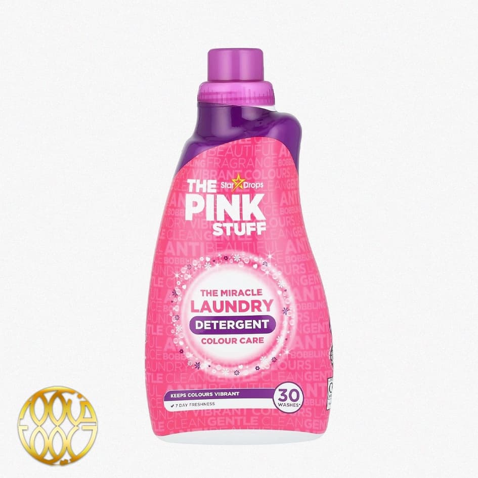 مایع لباسشویی معجزهگر پینک استاف (The Pink Stuff) ۹۶۰ میل | لکهبری قوی با رایحه ریواس
