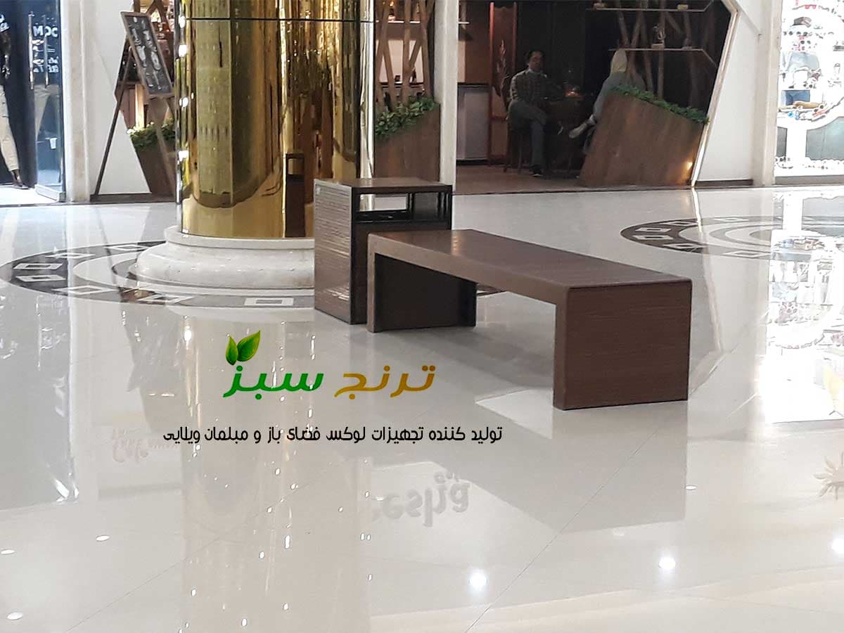 نیمکت مجتمع تجاری مدل درسا — تصویر ۷