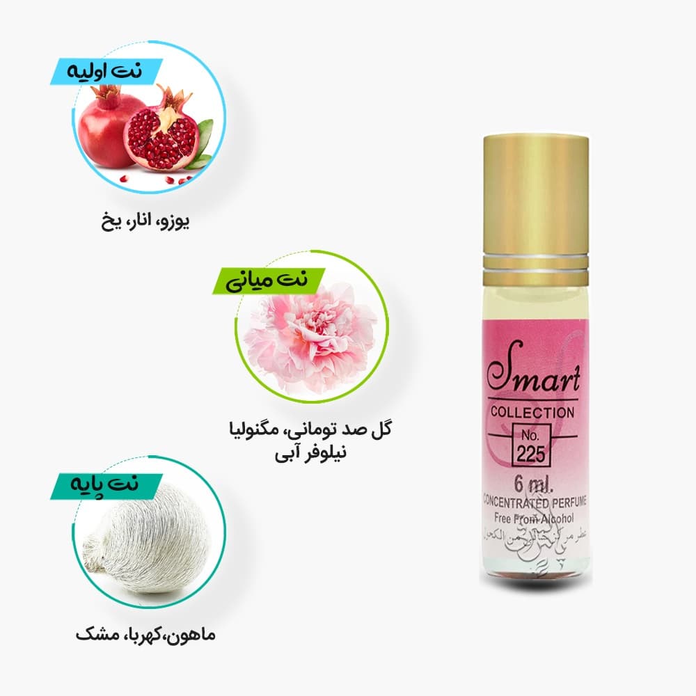 عطر اسمارت کالکشن 225 | مشابه برایت کریستال — تصویر ۴