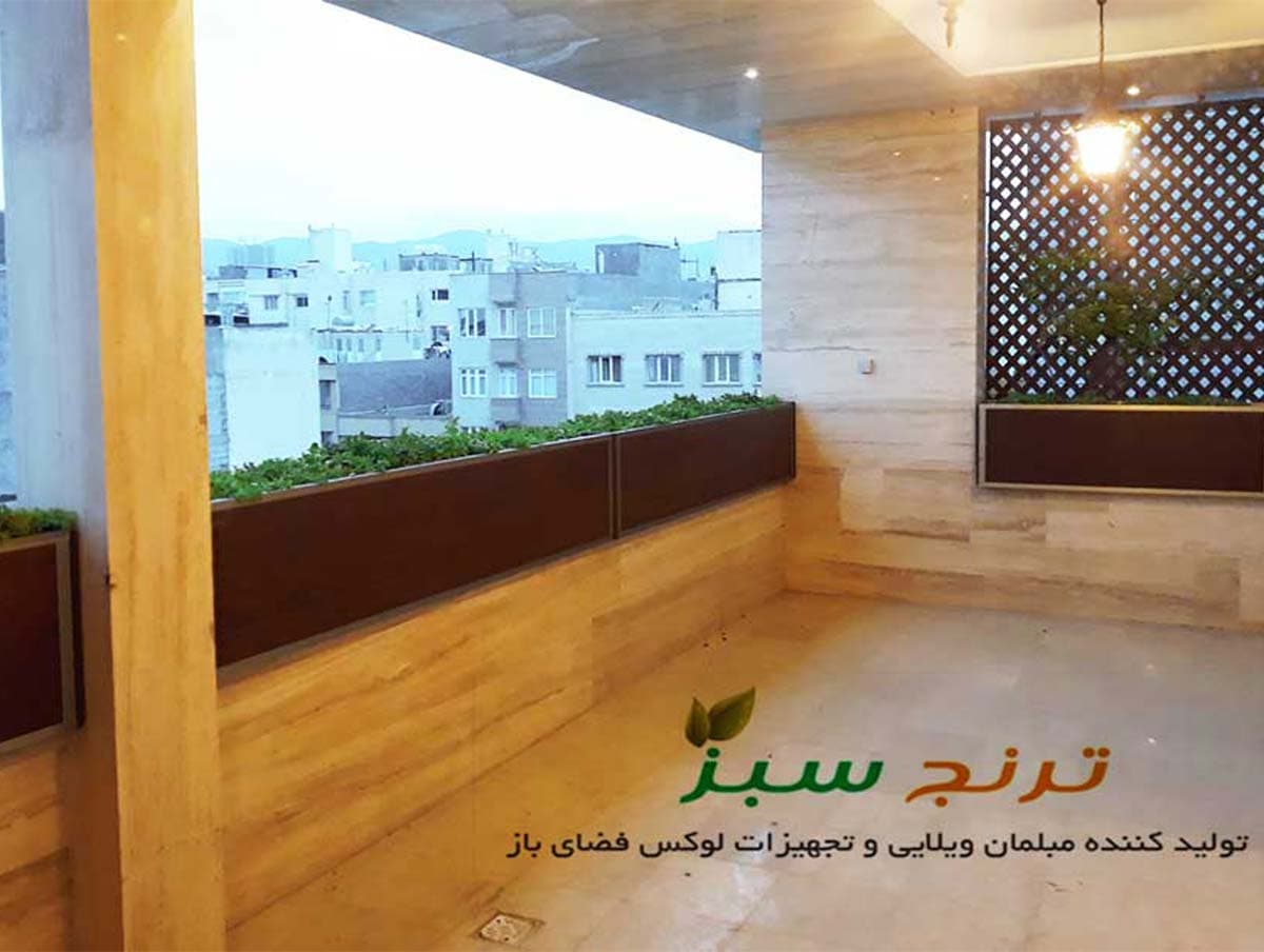 فلاور باکس نمای ساختمان — تصویر ۳