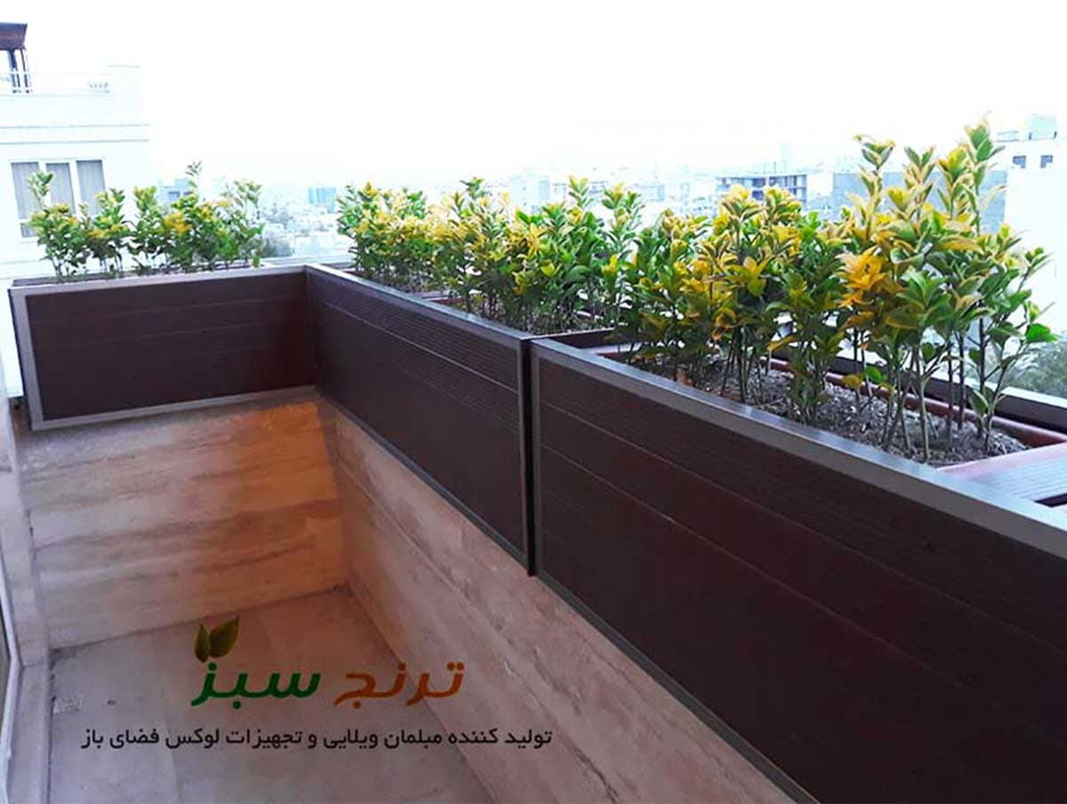 فلاور باکس نمای ساختمان — تصویر ۸