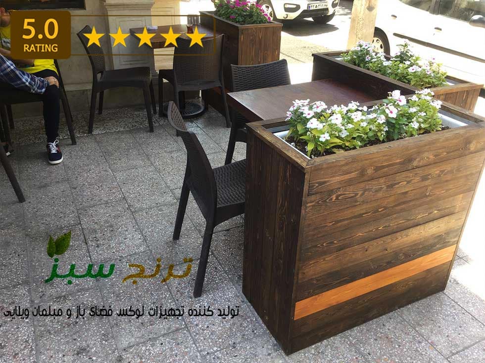 فلاور باکس کافی شاپ مدل مهاب — تصویر ۳