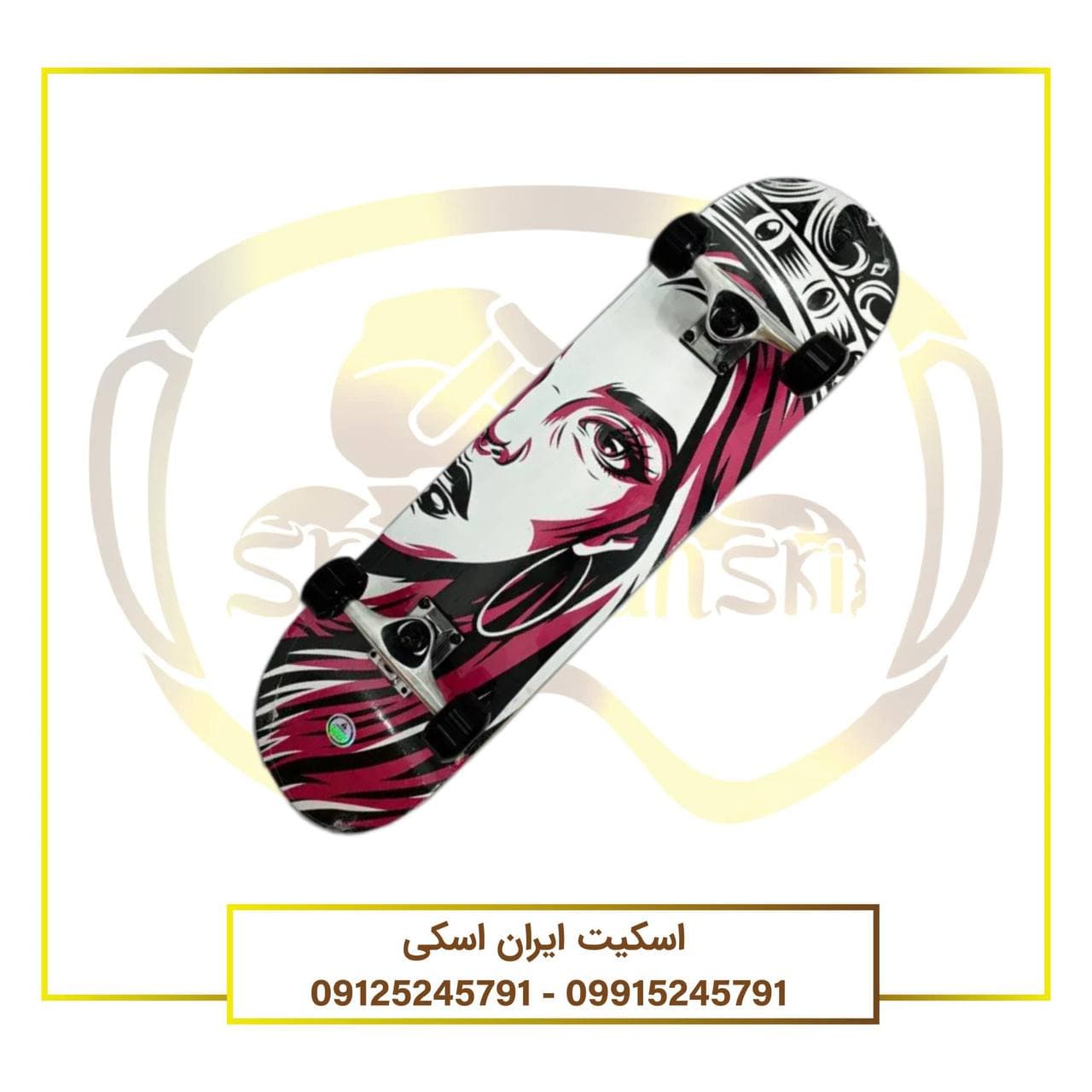 اسکیت برد کامل Mite طرح Girl — تصویر ۲
