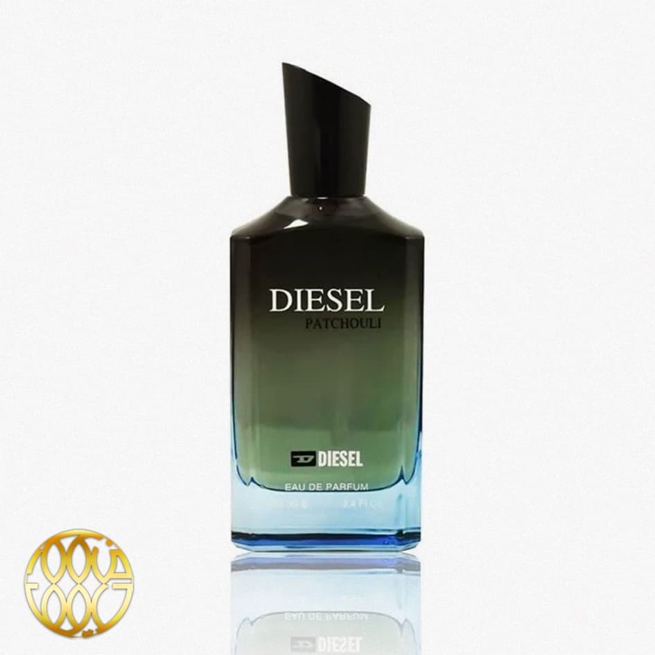 ادوپرفیوم یونیسکس دیزل پاچولی (Diesel Patchouli) ۱۰۰ میل | عطر گرم و تلخ با رایحه زعفران و قهوه