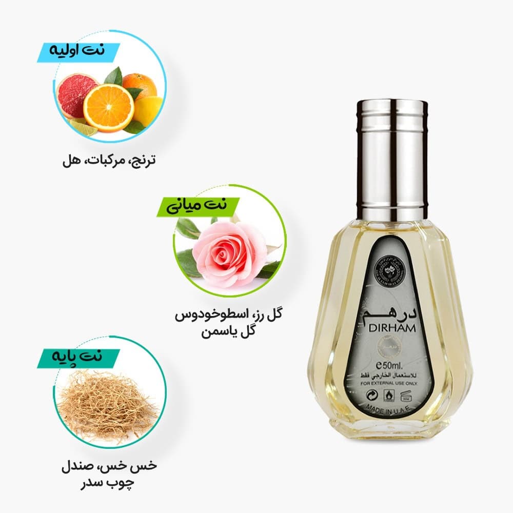 ادکلن درهم ارض الزعفران | Dirham — تصویر ۳