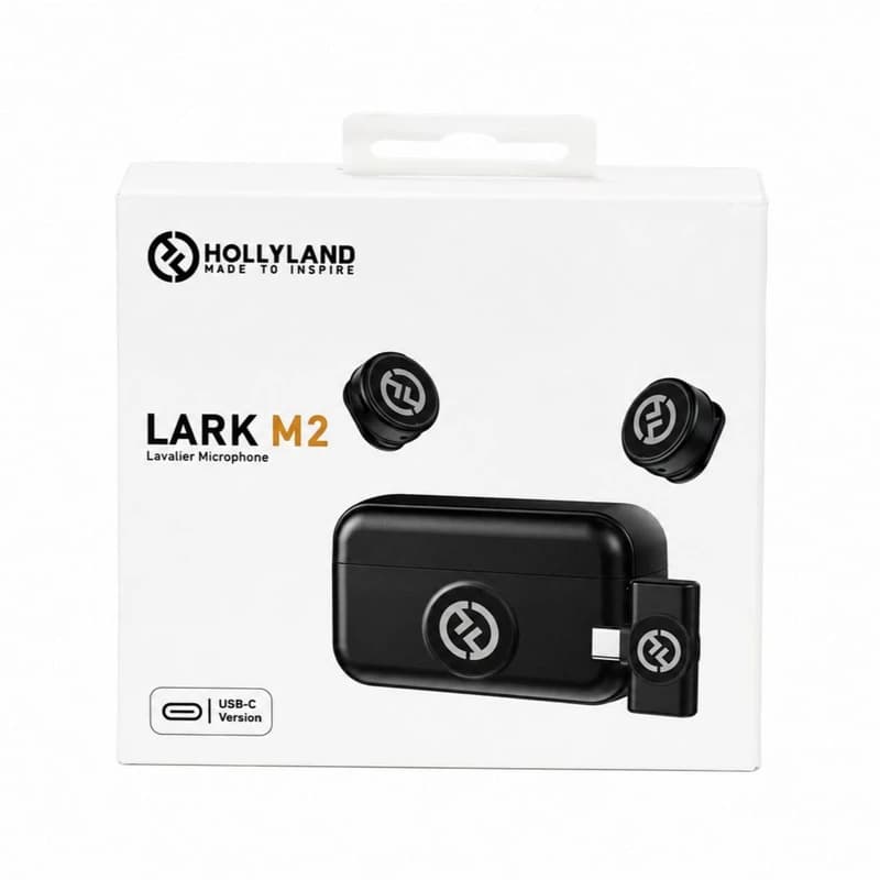 میکروفون بیسیم Hollyland LARK M2 | نسخه USB-C و دو فرستنده