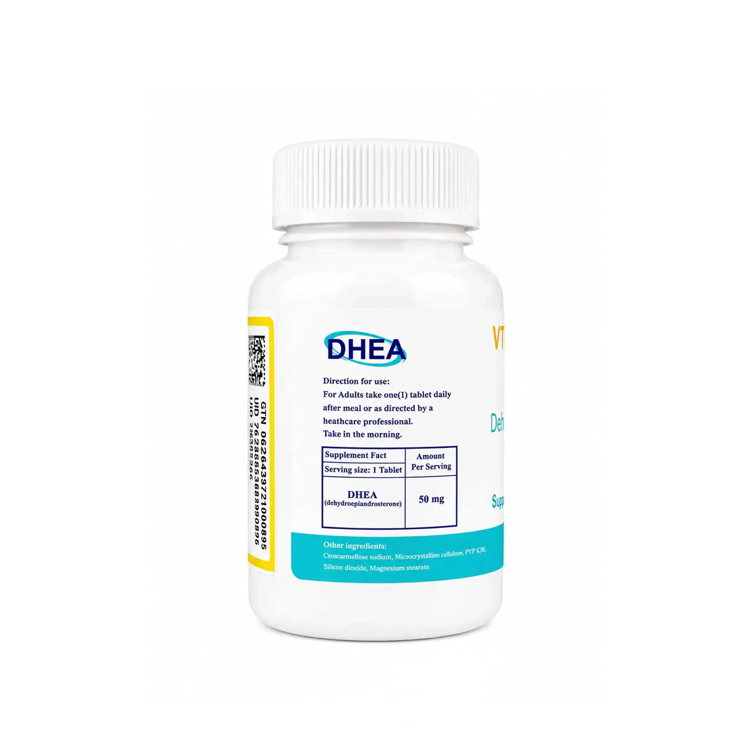 قرص دی اچ ای آ DHEA ویتافینیتی گلد50میلی گرم50عددی — تصویر ۲