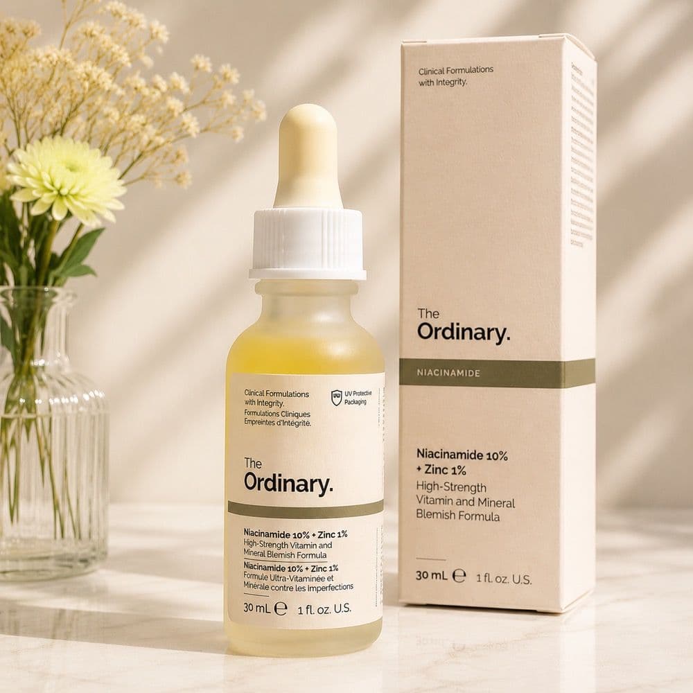 سرم نیاسینامید ۱۰٪ و زینک ۱٪ اوردینری Ordinary