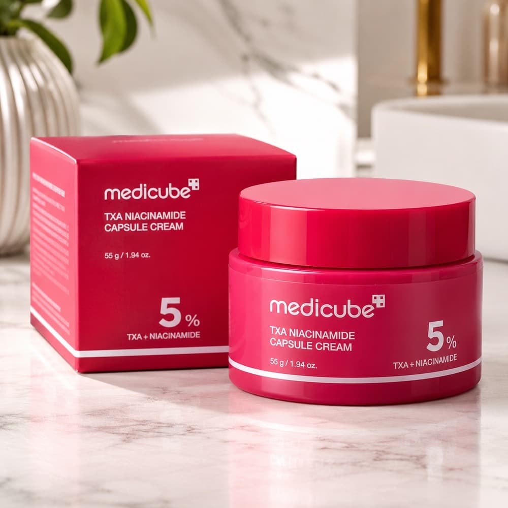 کرم کپسولی ضد لک نیاسینامید TXAمدی کیوب Medicube