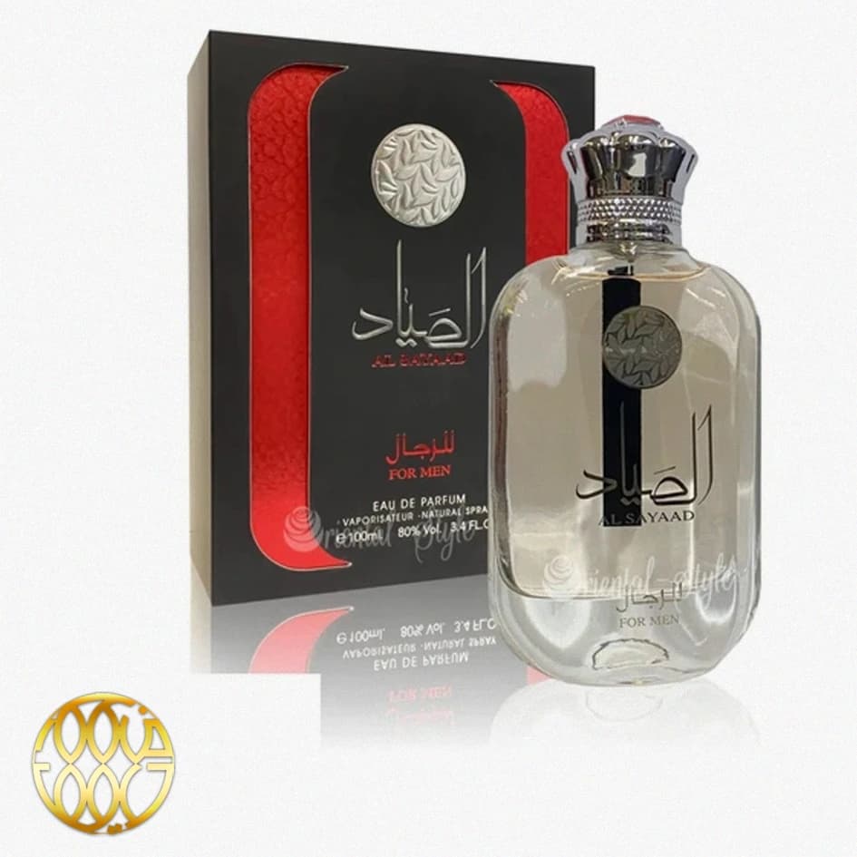 ادوپرفیوم مردانه ارض الزعفران الصیاد (Al Sayaad) ۱۰۰ میل | رایحه خنک و معطر مرکباتی
