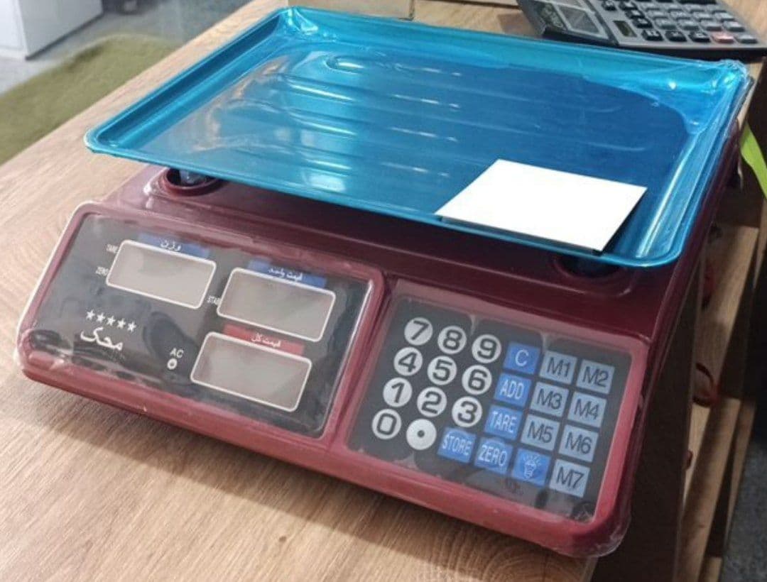ترازو محک 40 کیلویی 5 رقم قرمز — تصویر ۲