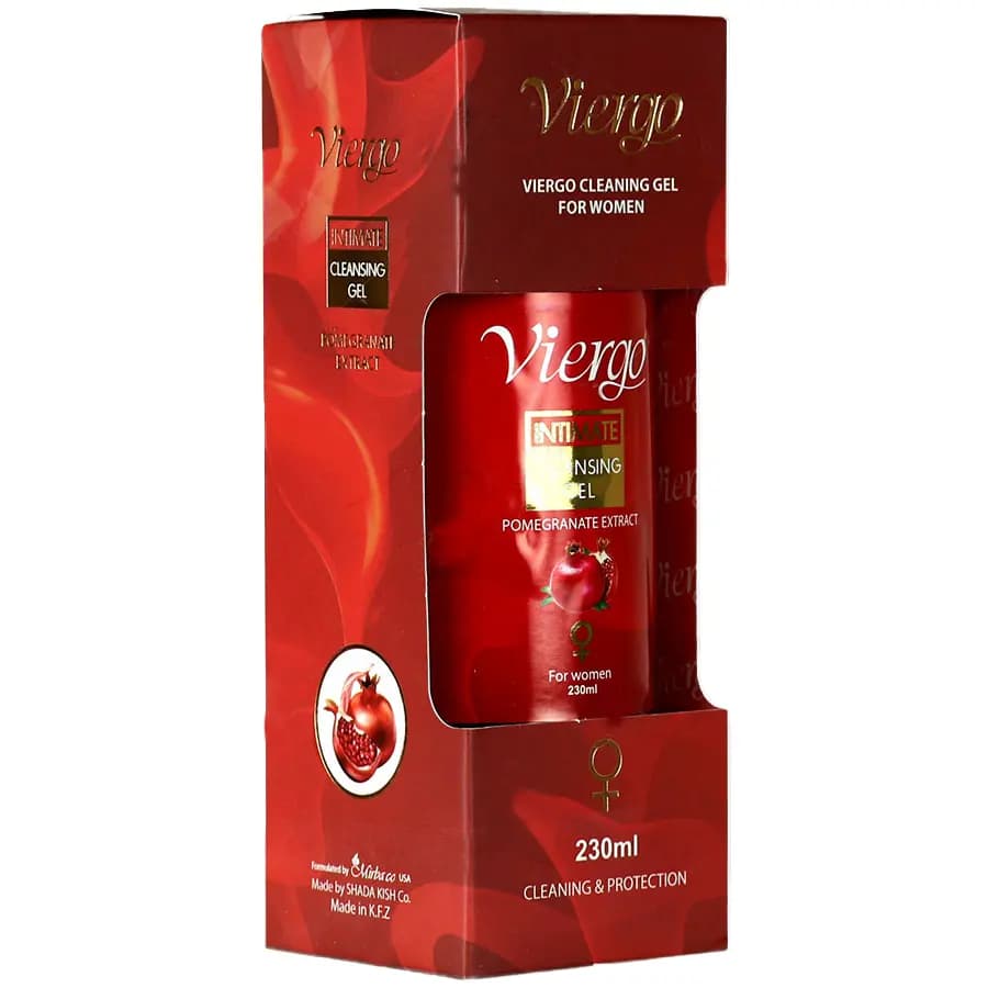 ژل بهداشتی انار بانوان ویرگو230میلی لیتری
