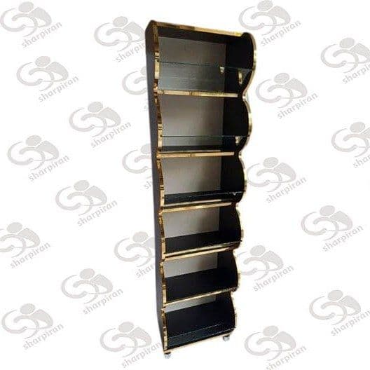 استند شکلات شکم دار 6 طبقه مشکی