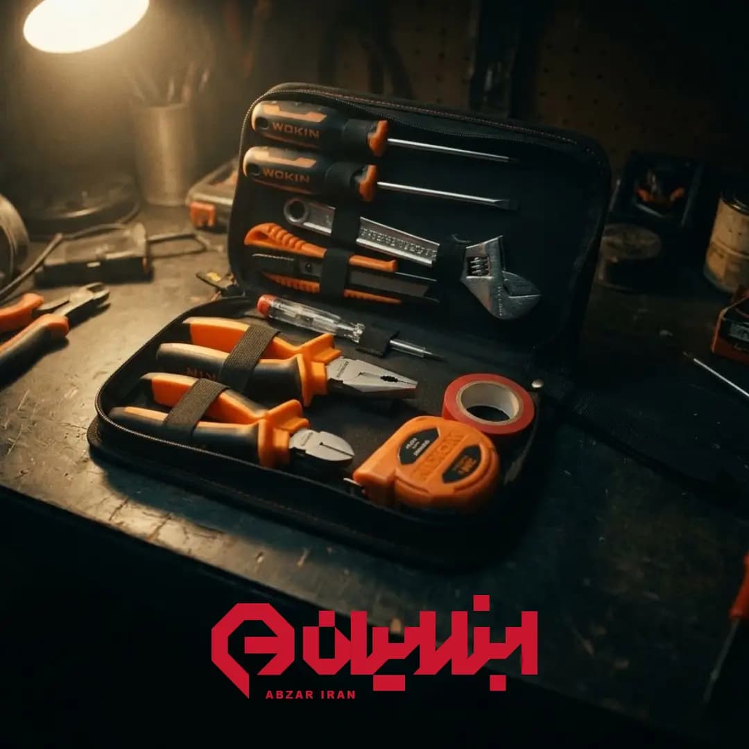 ست ابزار دستی كیفی 9 پارچه ووكین — تصویر ۲