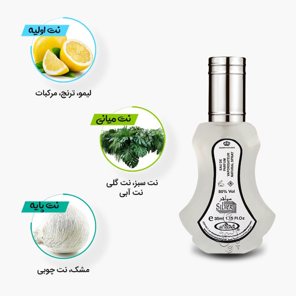 ادکلن سیلور الرحاب | Silver — تصویر ۳