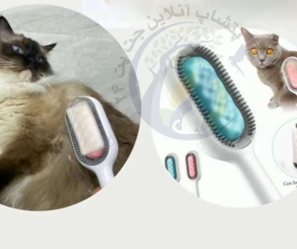 برس پرزگیر چند منظوره مناسب سگ و گربه وارداتی — تصویر ۲