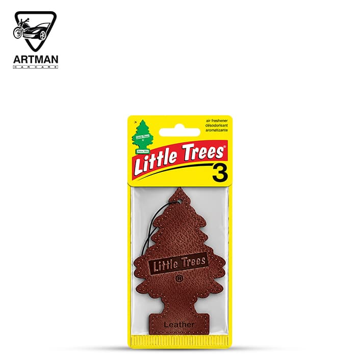 خوشبوکننده آویز کارتی چرم برند لیتل تریس Little Trees