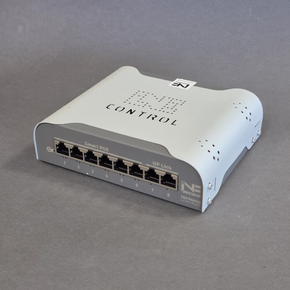 سوئیچ شبکه 8 پورت PoE لاین کنترل مدل LC062P060