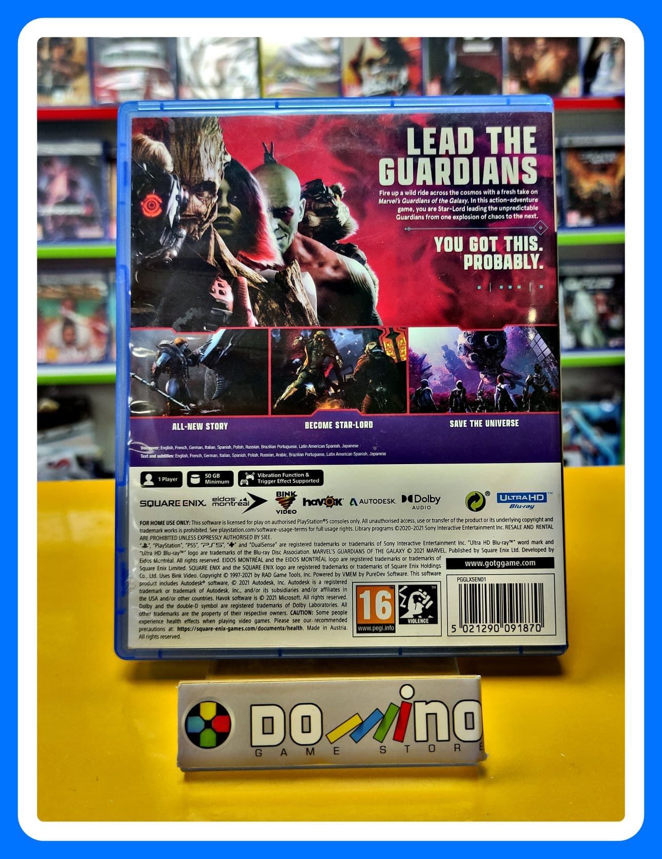 بازی Marvels Guardians Of The Galaxy در حد نو PS5 – (بیمه ارسال کالا. بسته بندی ضد ضربه) — تصویر ۲