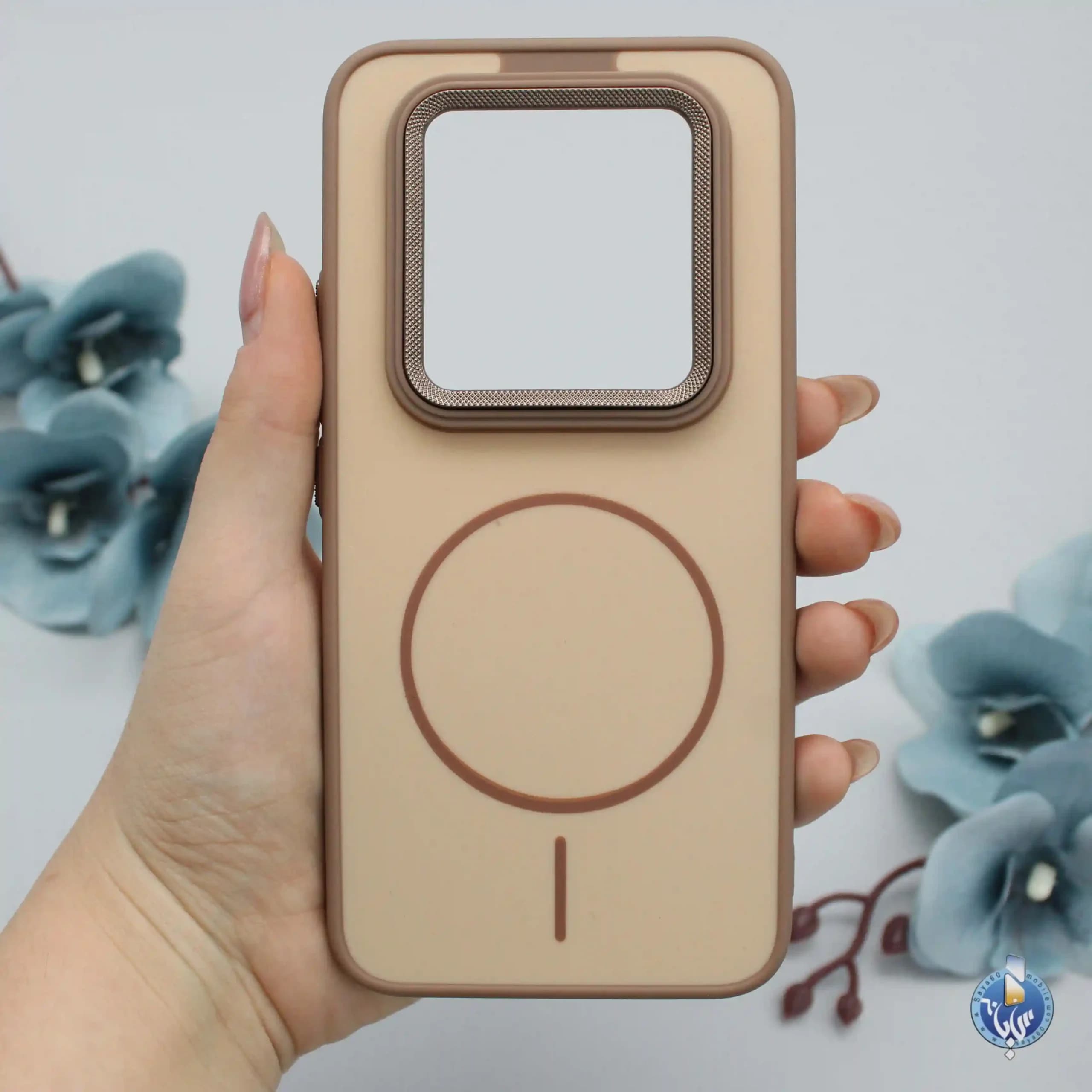 قاب موبایل PVD مدل طرح مگسیف مناسب برای XIAOMI NOTE 15 4G کد 90852