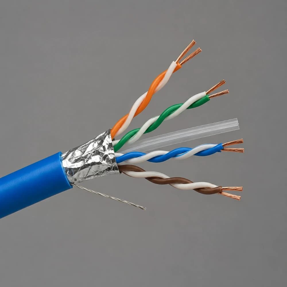 کابل شبکه Cat 6 لگراند مدل SFTP | کابل شیلددار مناسب شبکه و دوربین مداربسته