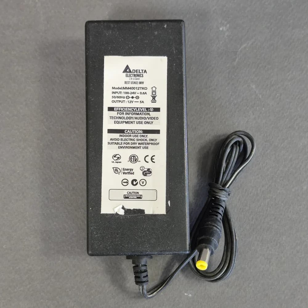 آداپتور 12 ولت 5 آمپر دوربین مداربسته Power 5A Delta — تصویر ۲