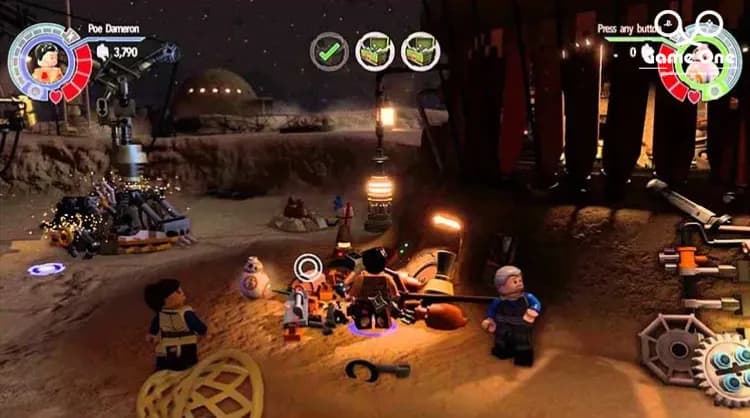 بازی LEGO Star Wars Force Awakens در حد نو PS4 – (بیمه ارسال کالا. بسته بندی ضد ضربه) — تصویر ۶