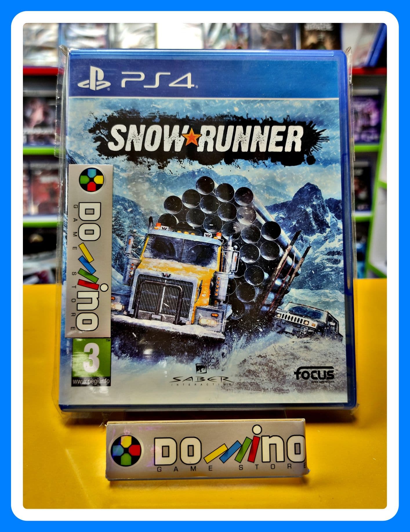 بازی Snow Runner در حد نو PS4 – (بیمه ارسال کالا. بسته بندی ضد ضربه)