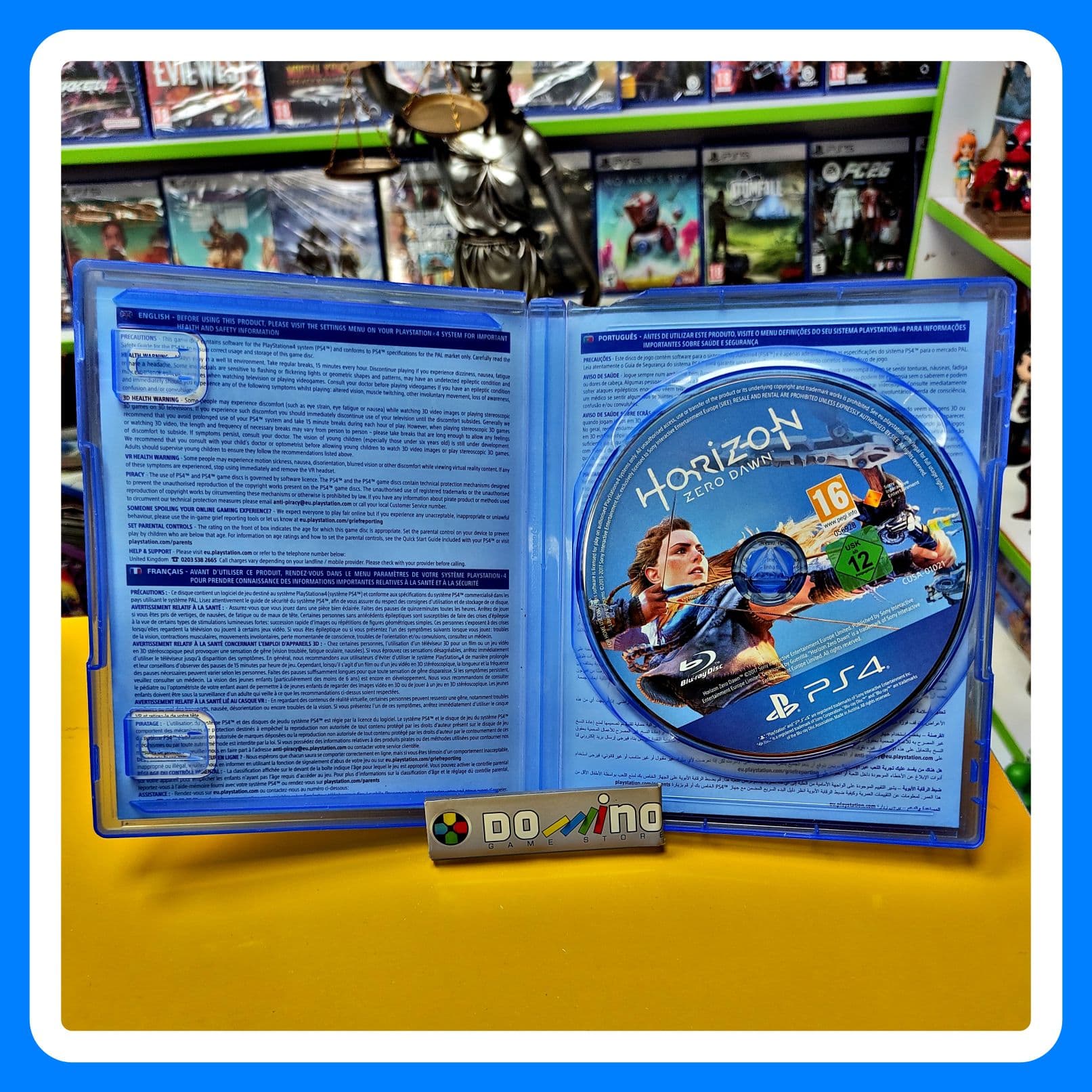 بازی Horizon Zero Dawn Complete Edition در حد نو PS4 – (بیمه ارسال کالا. بسته بندی ضد ضربه) — تصویر ۴