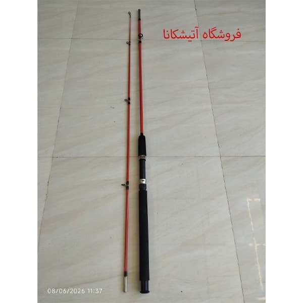 چوب ماهیگیری۲ تکه توپر کروکودیل 240