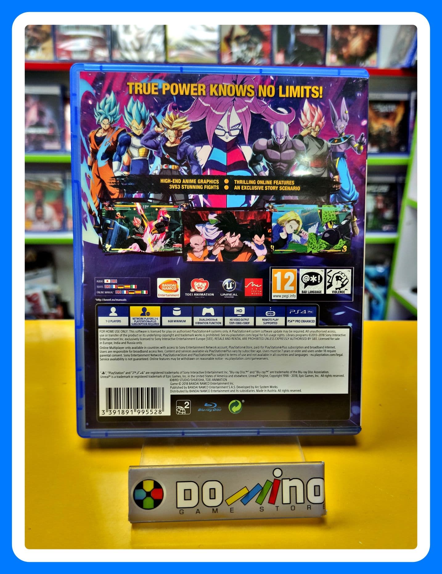 بازی Dragon Ball FighterZ در حد نو PS4 – (بیمه ارسال کالا. بسته بندی ضد ضربه) — تصویر ۲