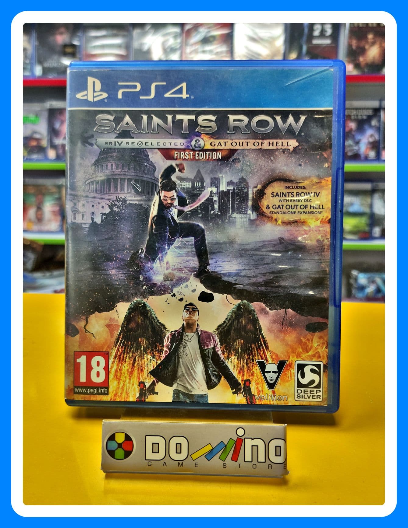 بازی Saints Row IV: Re-Elected & Gat Out of Hell در حد نو PS4 – (بیمه ارسال کالا. بسته بندی ضد ضربه)