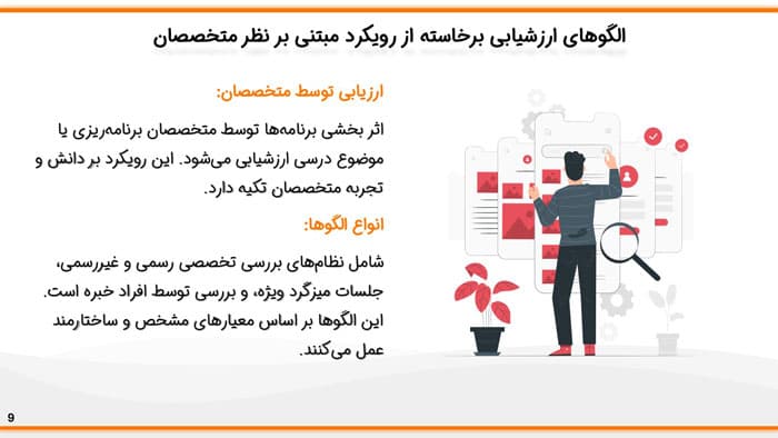 پاورپوینت دسته بندی ارزشیابی های آموزشی | فصل 4 اندازه گیری، سنجش و ارزشیابی آموزشی — تصویر ۴