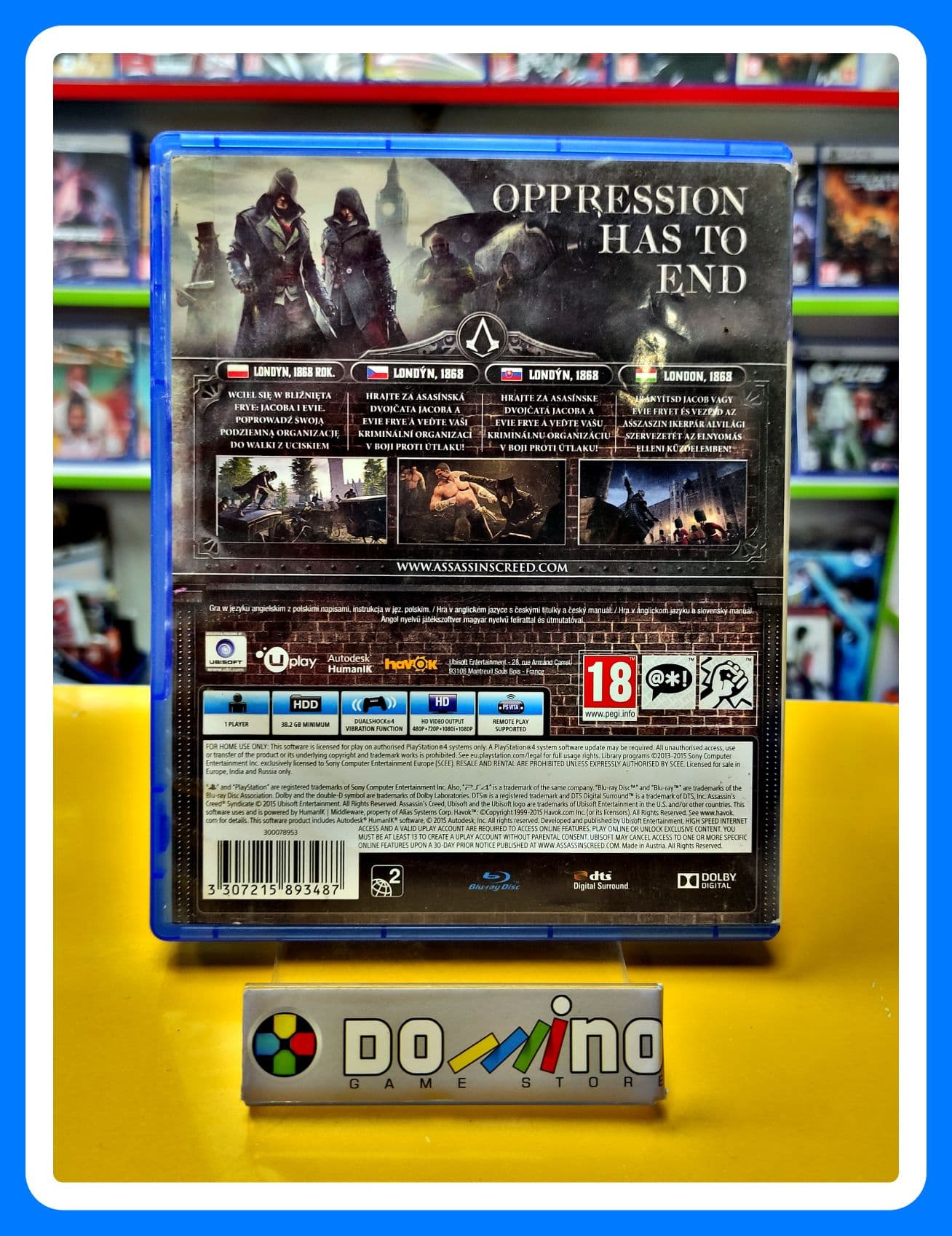 بازی Assassins Creed Odyssey در حد نو PS4 – (بیمه ارسال کالا. بسته بندی ضد ضربه) — تصویر ۲