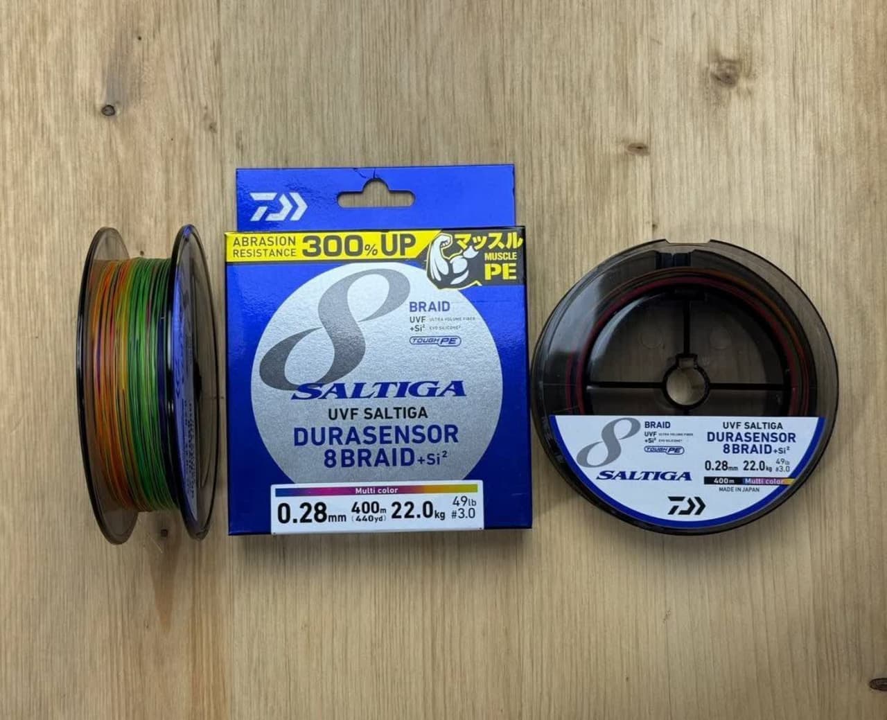 نخ ماهیگیری دایوا سالتیگا 8براید Saltiga 8Braid — تصویر ۶